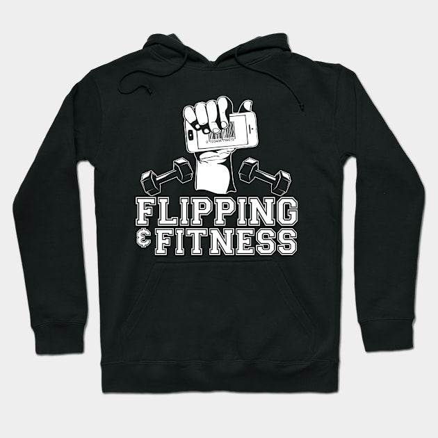 Flipping & Fitness Hoodie by indigosstuff